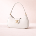 Bella Luxe Shoulder Bag White
